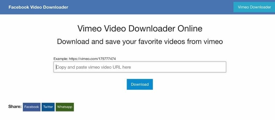 free vimeo video downloader online